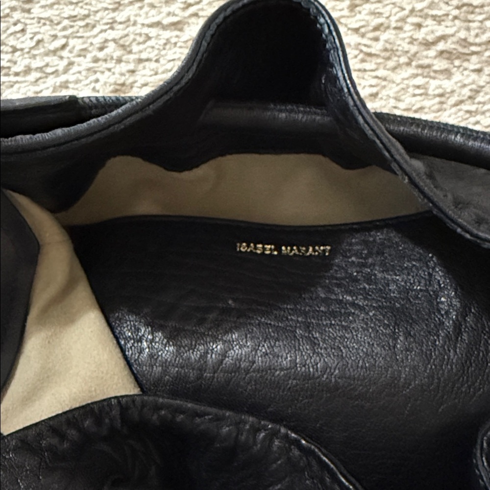 EUC Isabel Marant black hobo handbag with dust bag - Picture 6 of 13